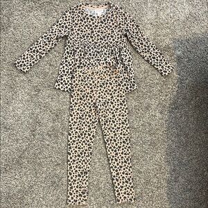 Leopard Print Matching Outfit
